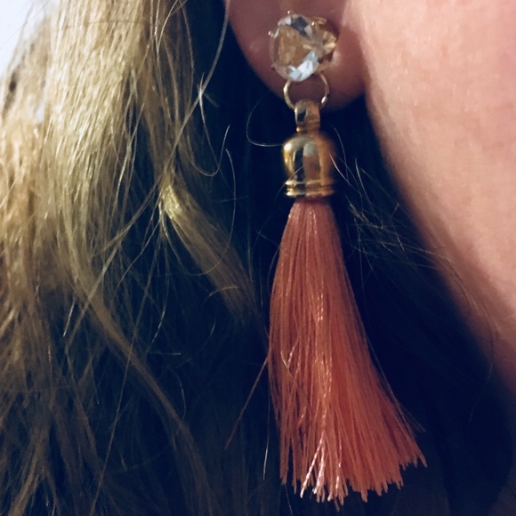 Handmade Tassel Earrings - Picture 3 of 3